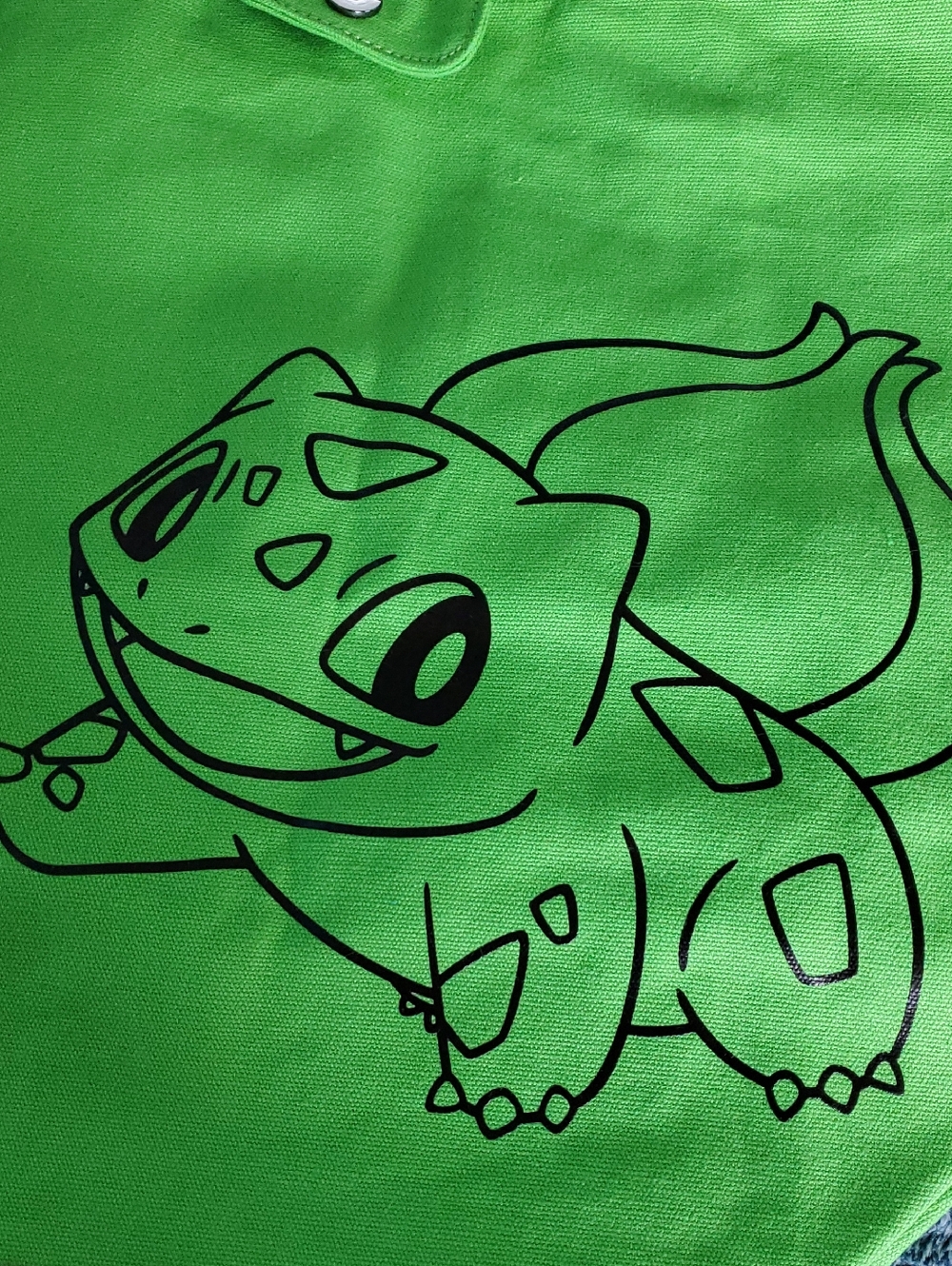 Pokemon x Target Bulbasaur Green Foldable All-in Tote Bag - Picture 2 of 9